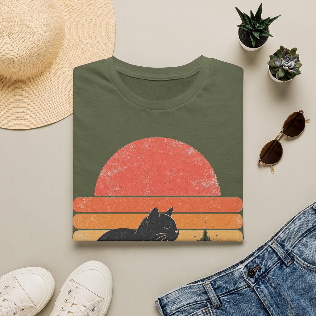Save Point Sunset Cat T-SHIRT