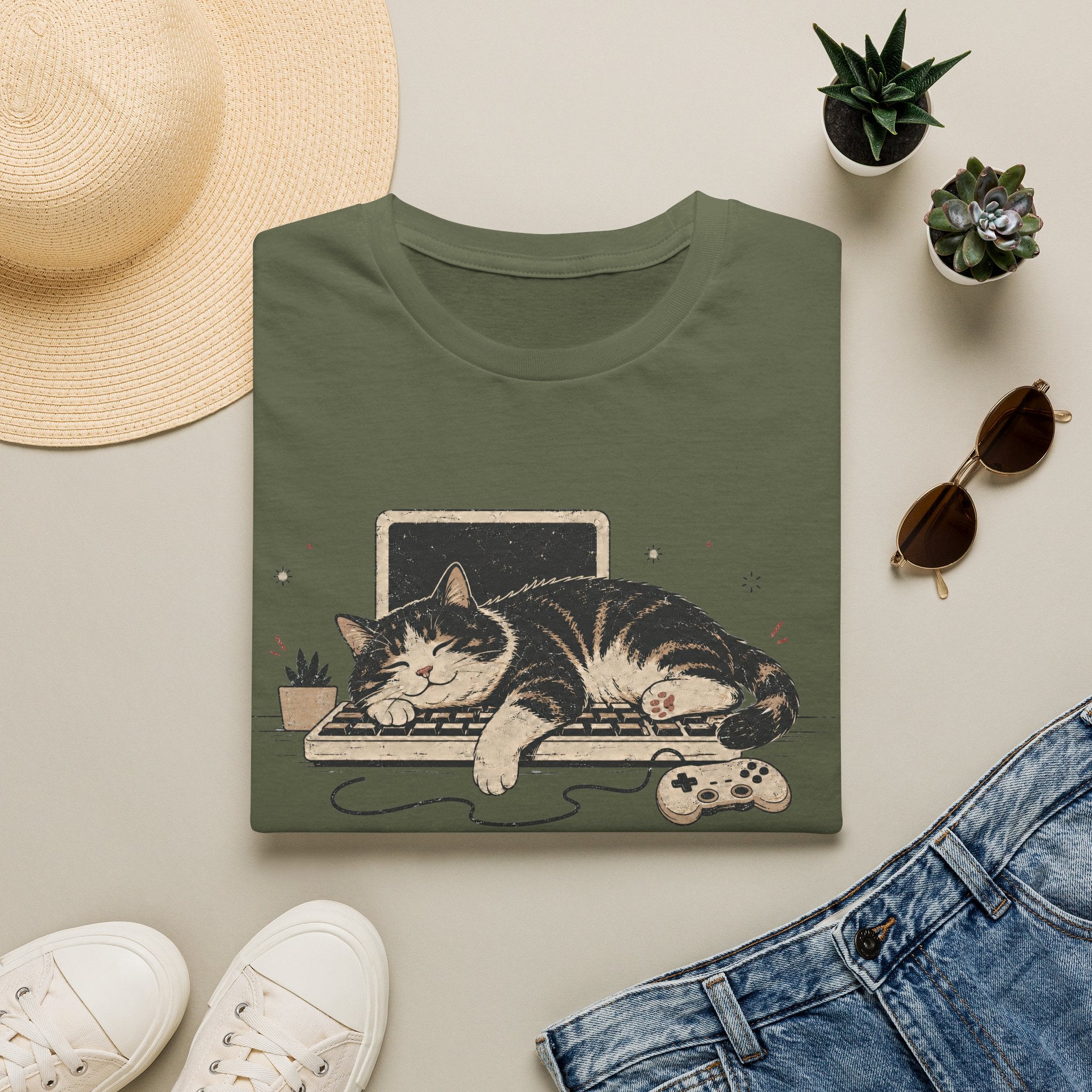 Quest Failed - Cat Occupied T-shirt