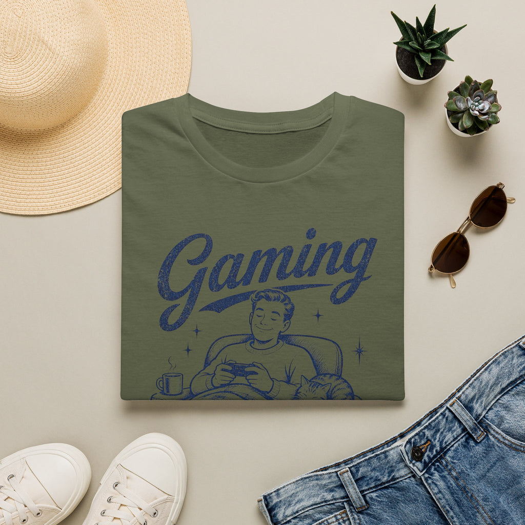 Gaming Because People Are Outside T-SHIRT