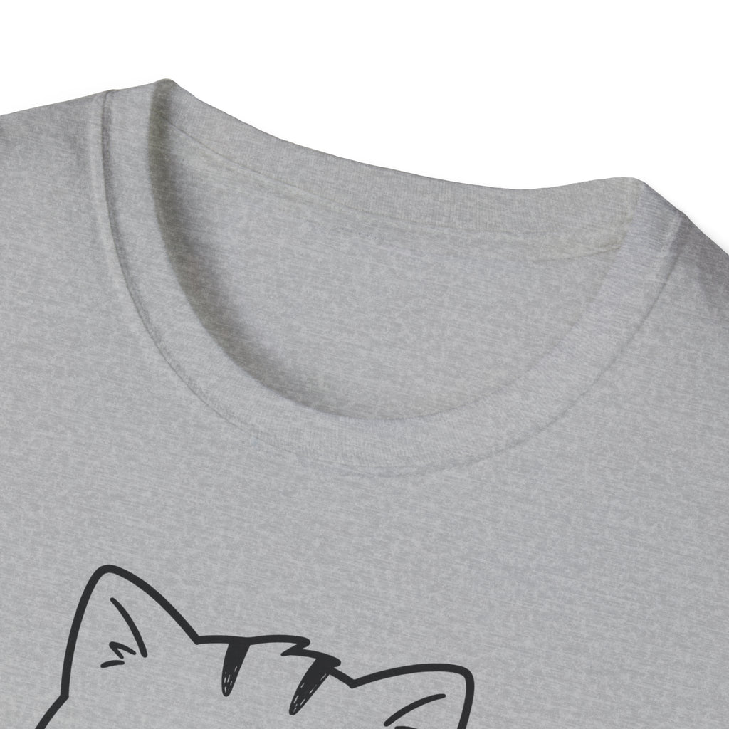 Sleepy Player Cat T-shirt