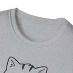 Sleepy Player Cat T-shirt