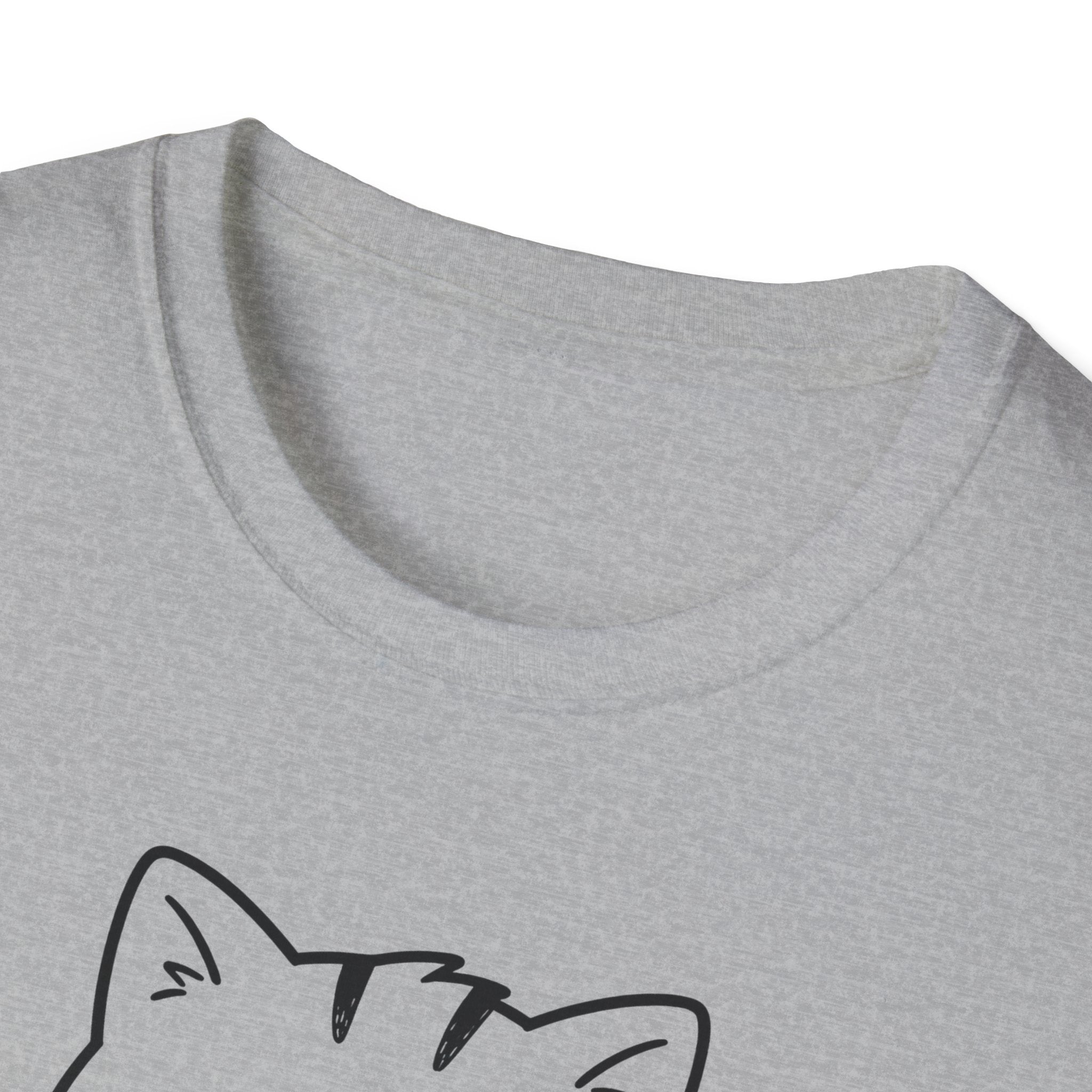 Sleepy Player Cat T-shirt