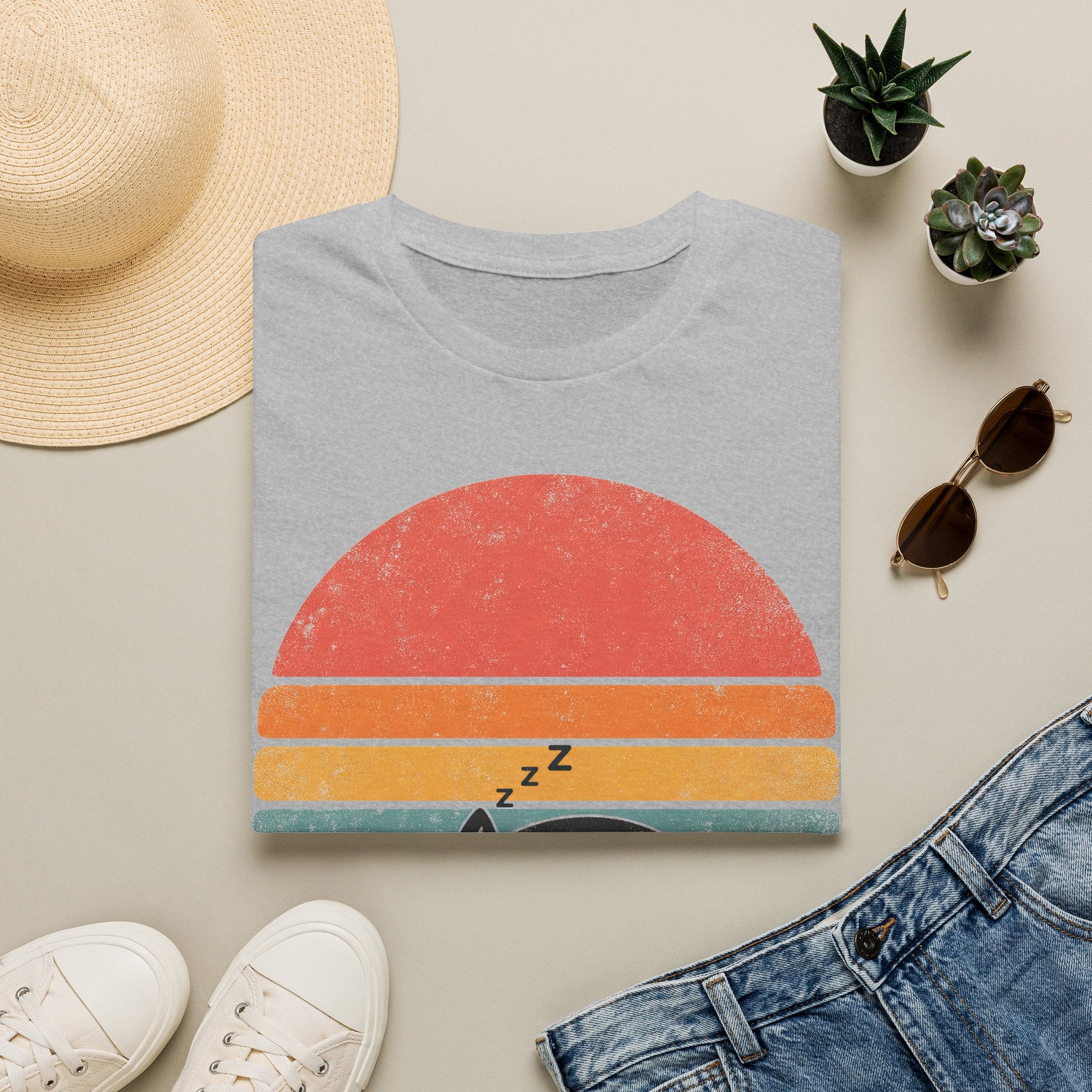 Social Battery Sunset T-SHIRT