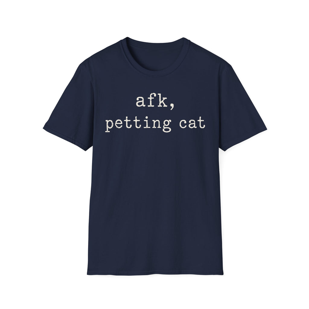 AFK Petting Cat T-SHIRT
