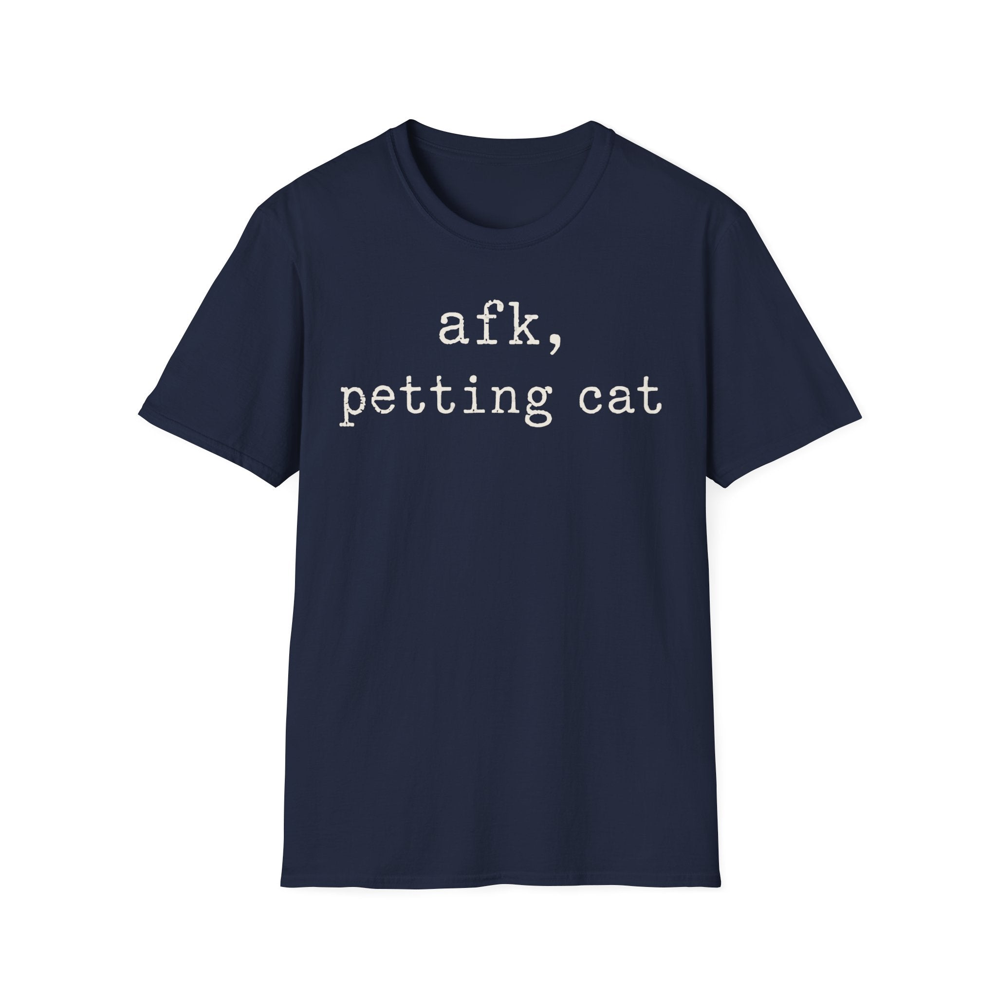 AFK Petting Cat T-SHIRT