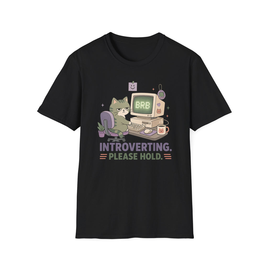 Introverting Please Hold T-shirt