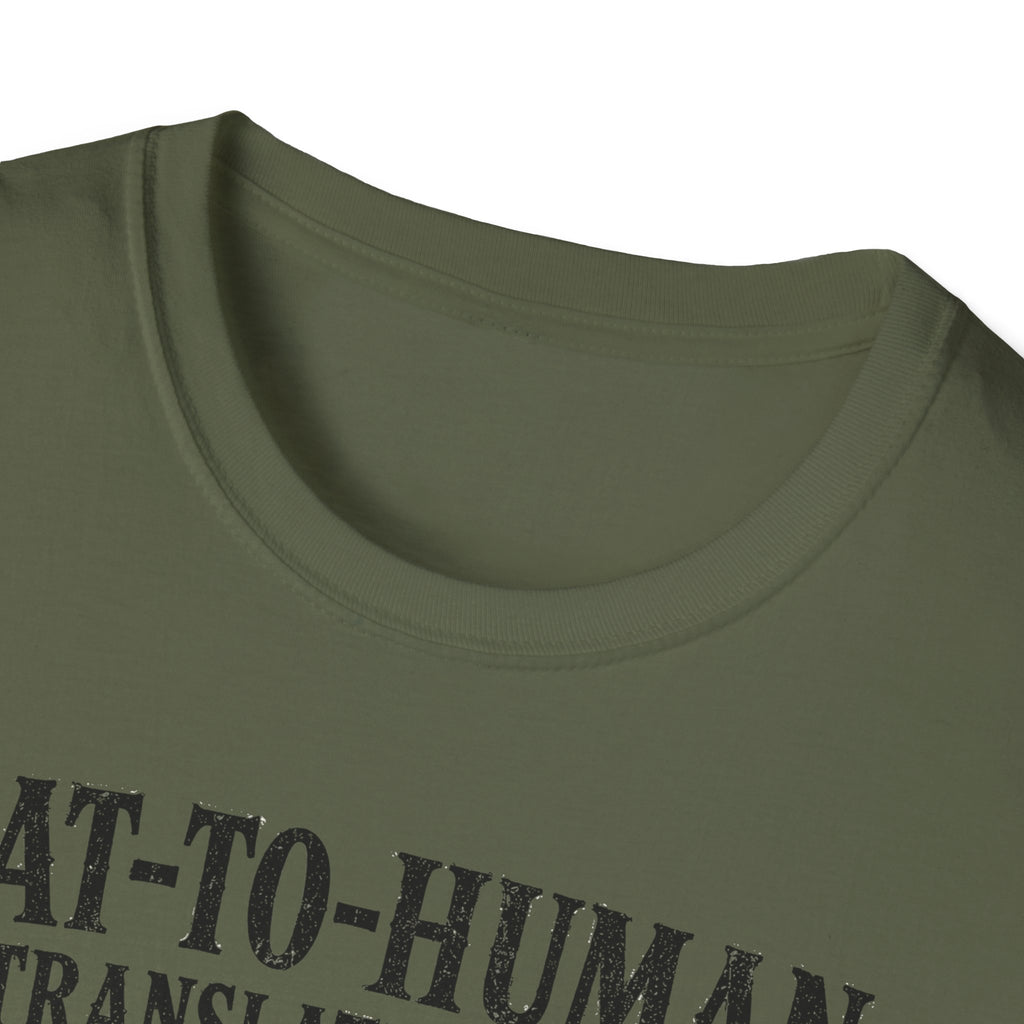 Cat-To-Human Translation Guide T-shirt