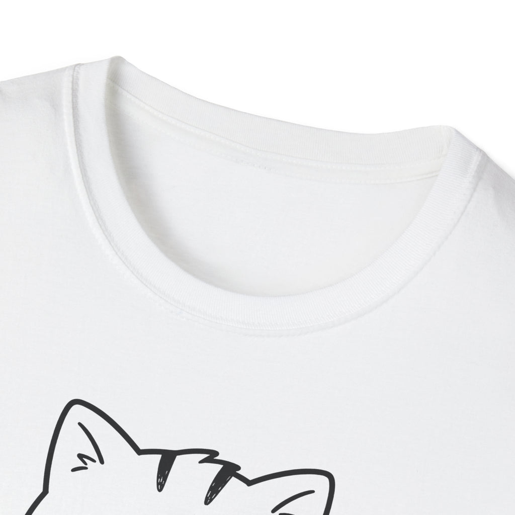 Sleepy Player Cat T-shirt
