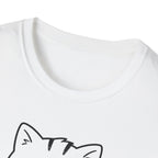 Sleepy Player Cat T-shirt