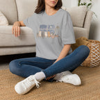 Window Ledge Cat Party T-SHIRT