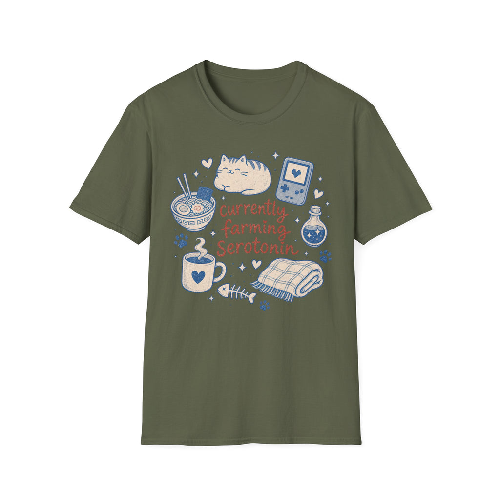 Currently Farming Serotonin T-SHIRT