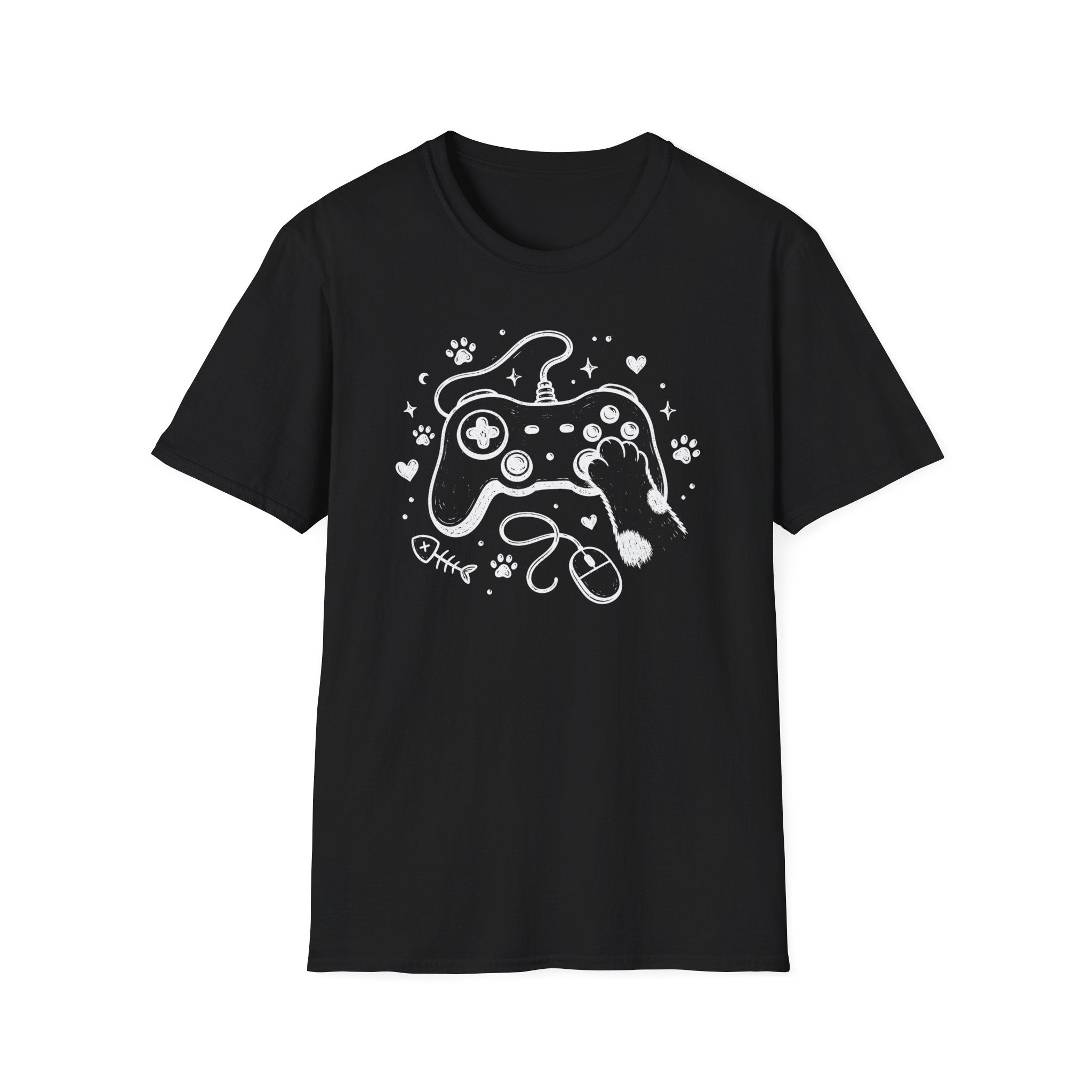Paw Button Chaos T-shirt