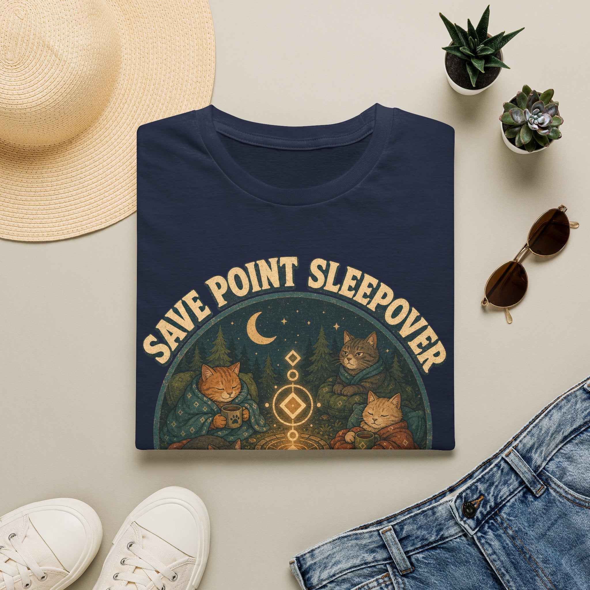 Save Point Sleepover T-SHIRT