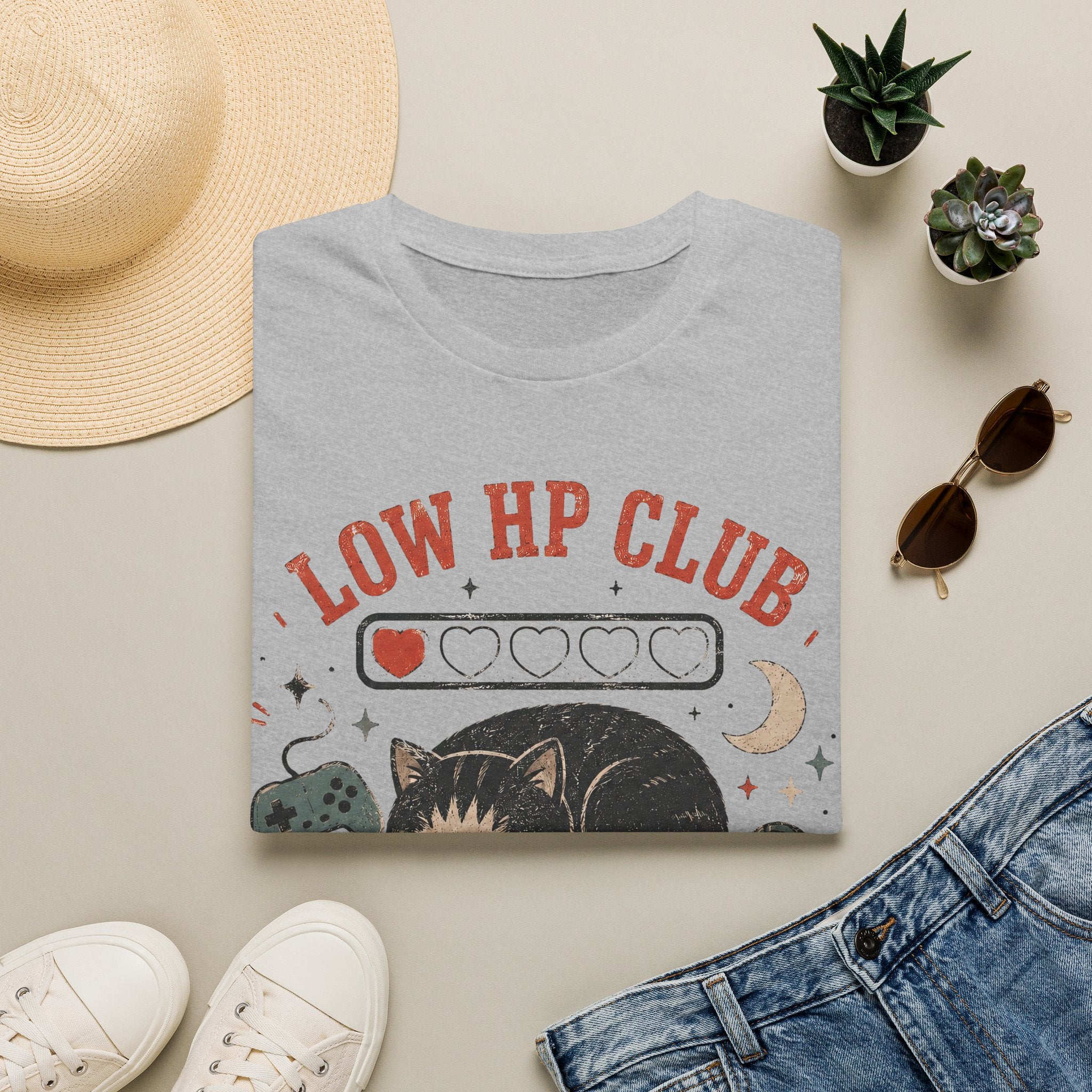 Low HP Cat Club T-shirt