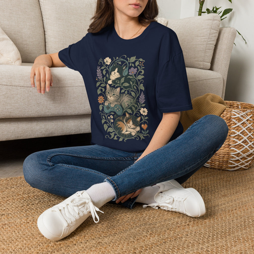Cozy Gamer Garden T-SHIRT
