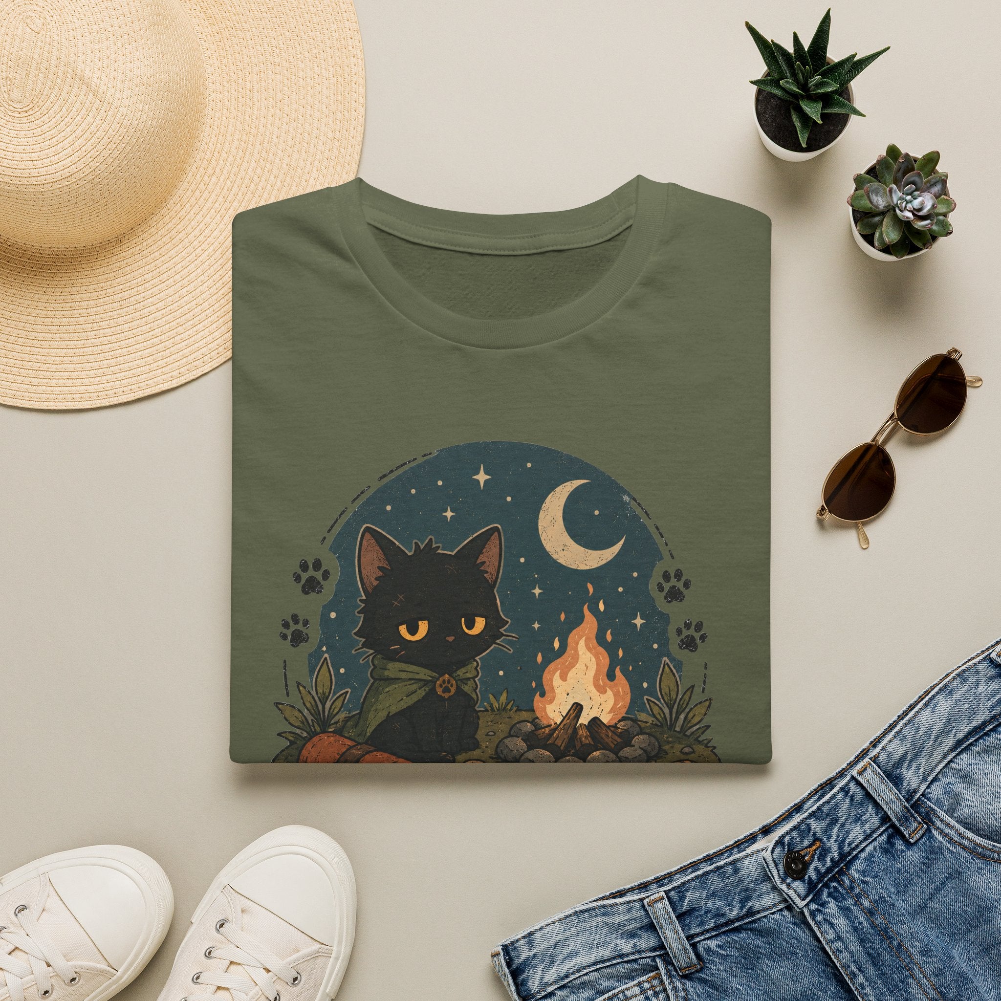 Tiny Quest Cat Camp T-shirt
