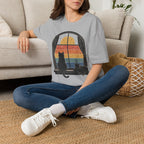 Rainy Night Retro Window T-SHIRT