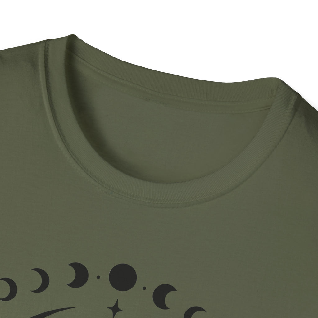 Witchy Familiar Gamer Cat T-shirt