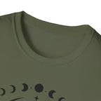 Witchy Familiar Gamer Cat T-shirt