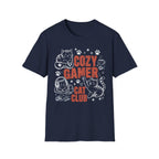 Cozy Gamer Cat Club T-SHIRT