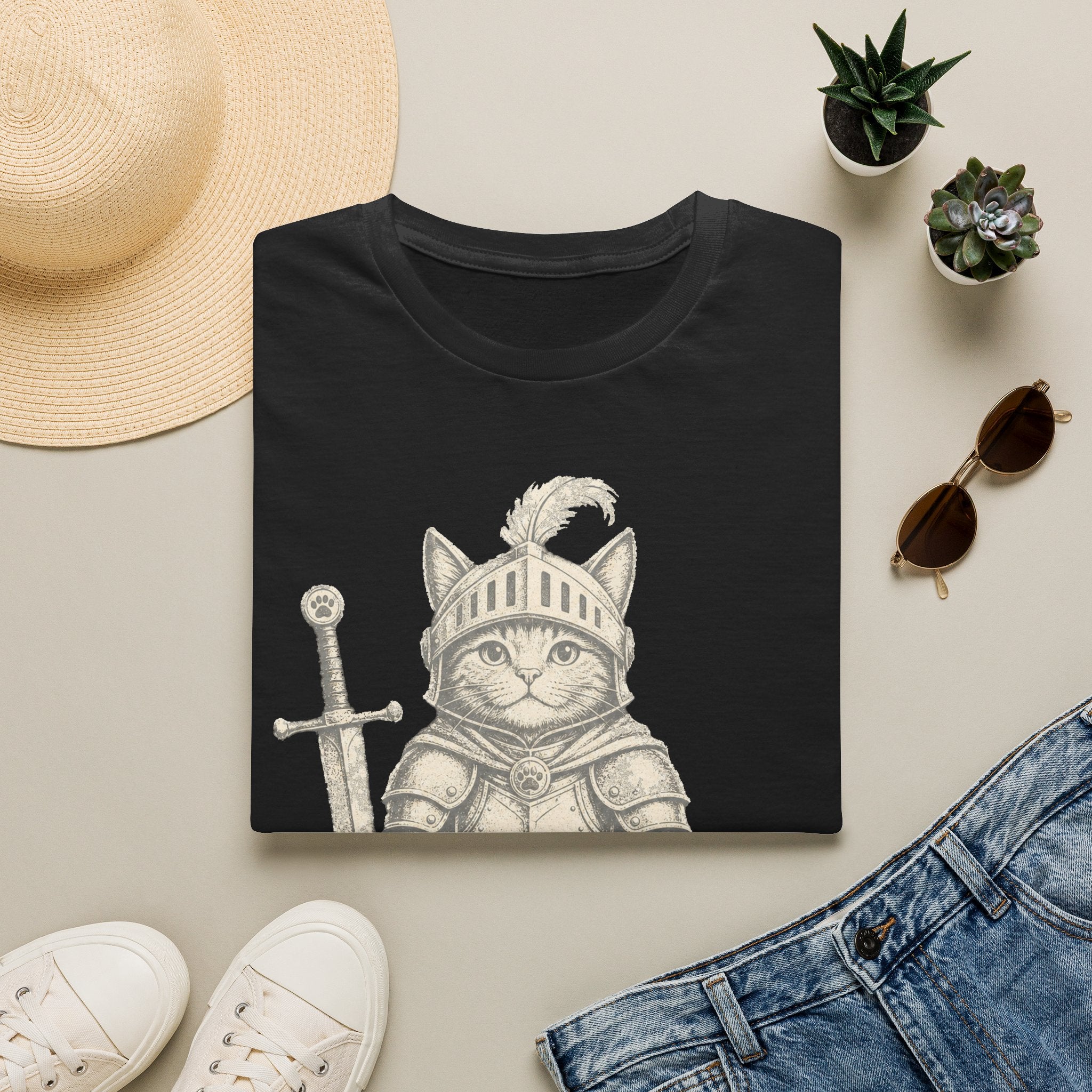 Cat Knight T-SHIRT