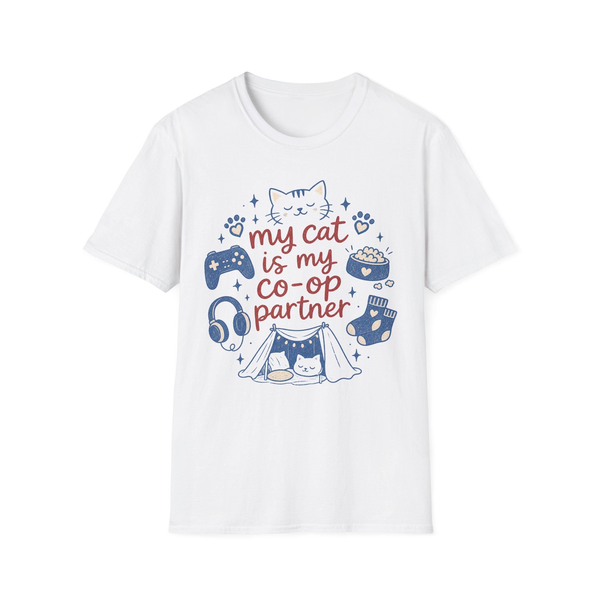 My Cat Is My Co-Op Partner T-SHIRT
