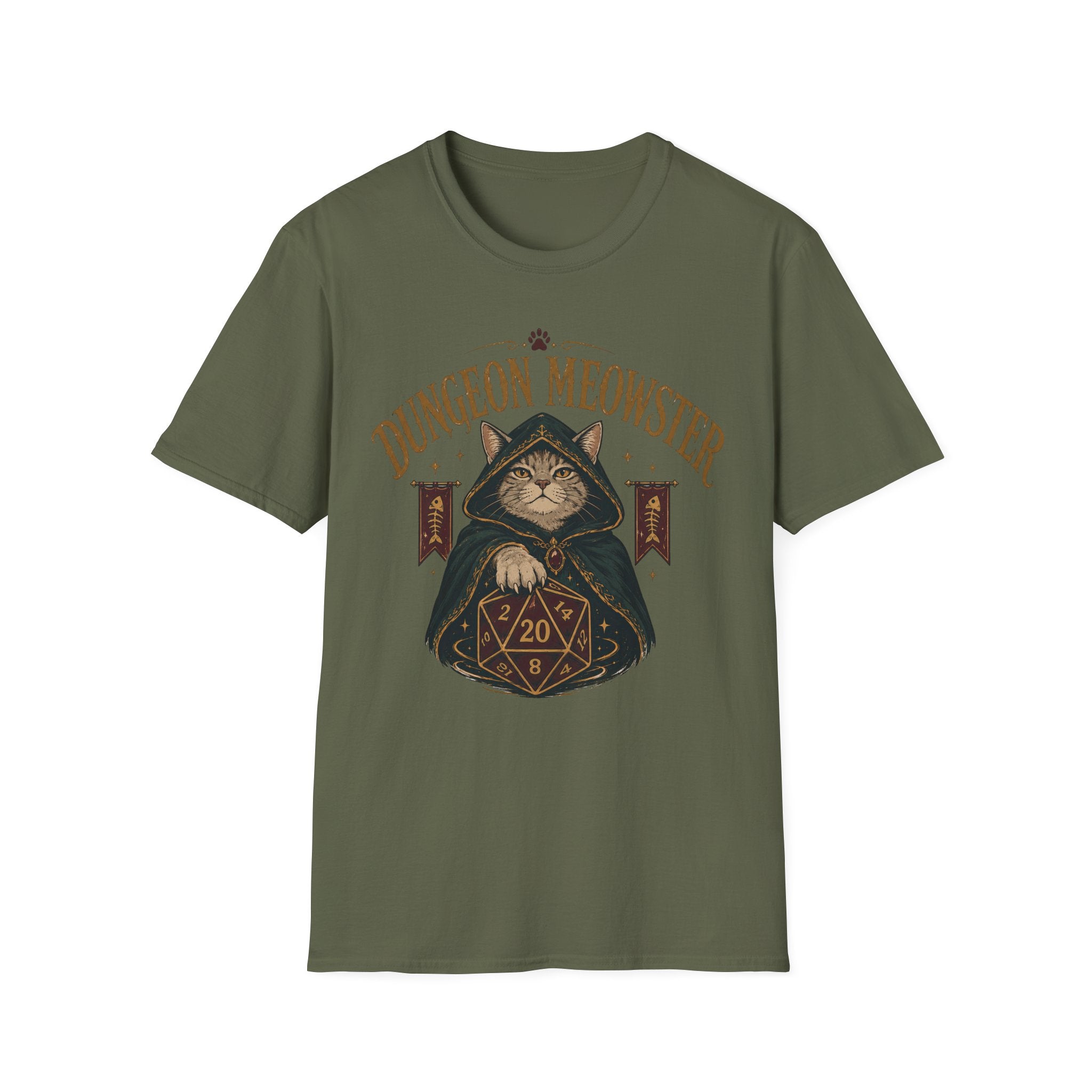 Dungeon Meowster T-shirt
