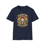 Player Two Has Paws T-shirt