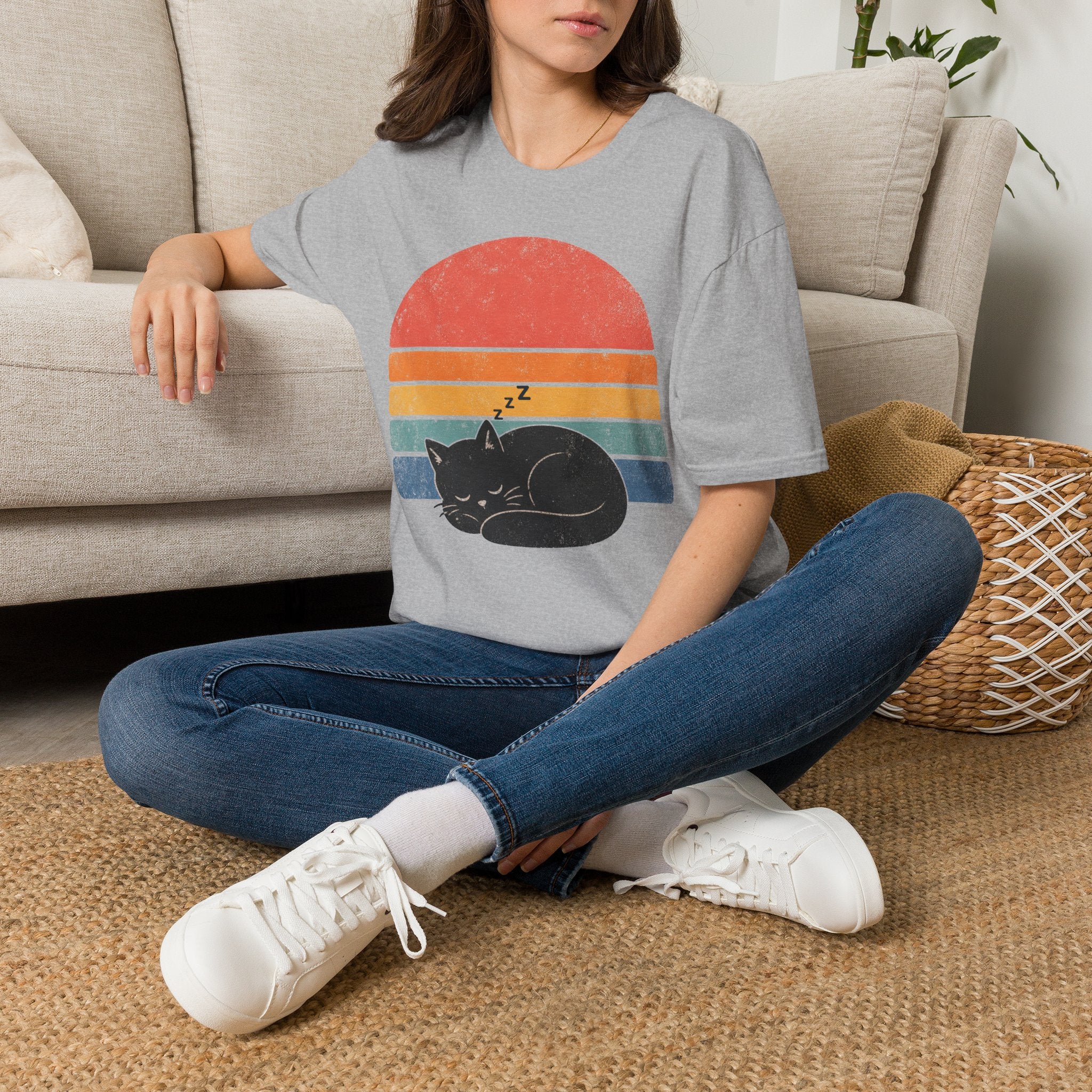 Social Battery Sunset T-SHIRT
