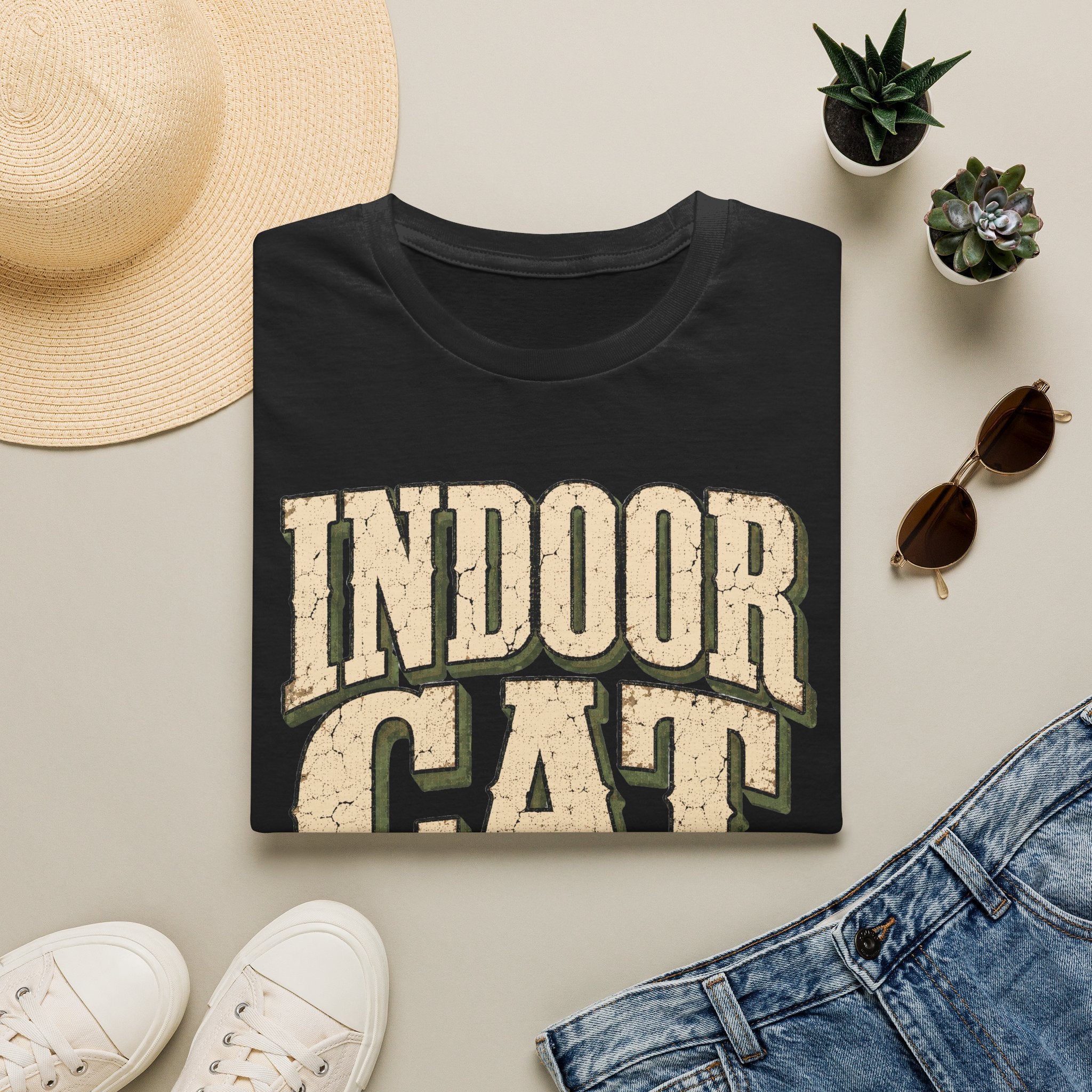 Indoor Cat Energy T-shirt
