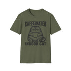 Caffeinated Indoor Cat T-SHIRT