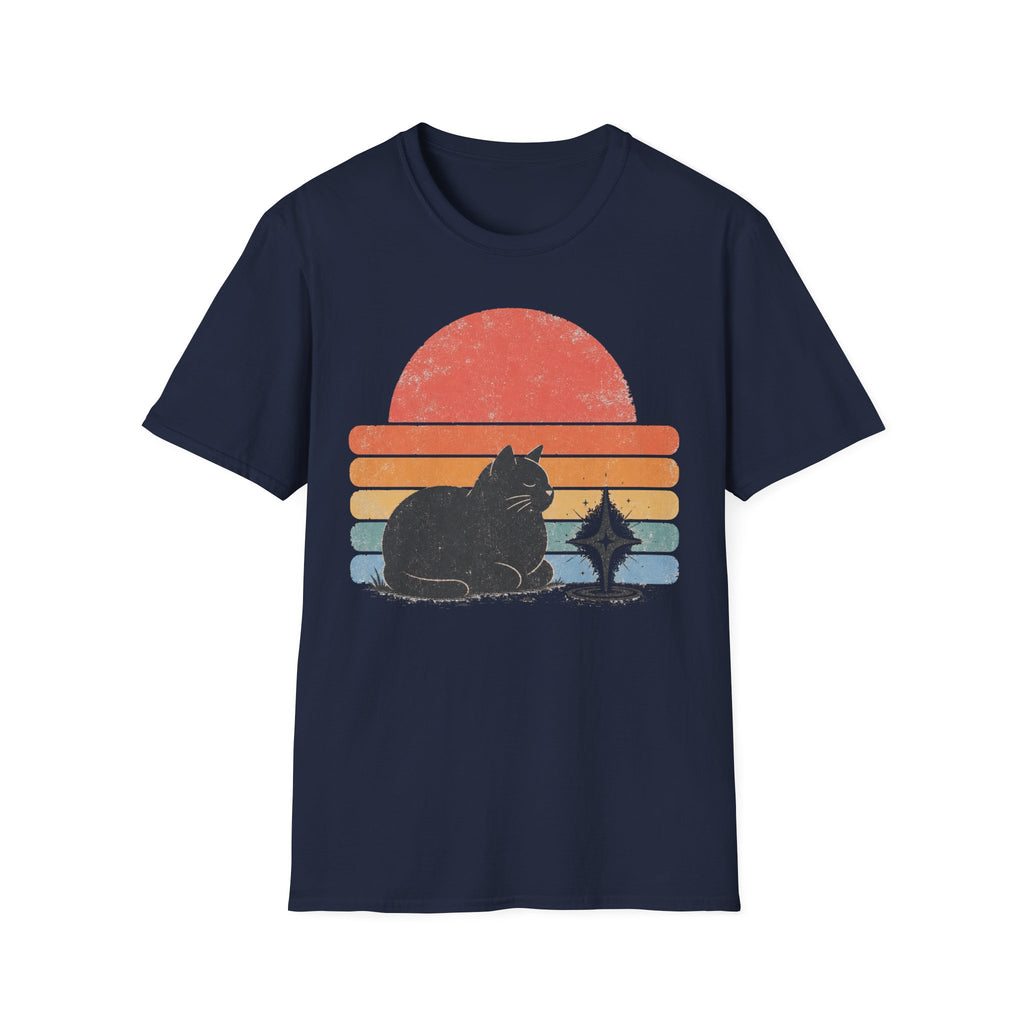 Save Point Sunset Cat T-SHIRT