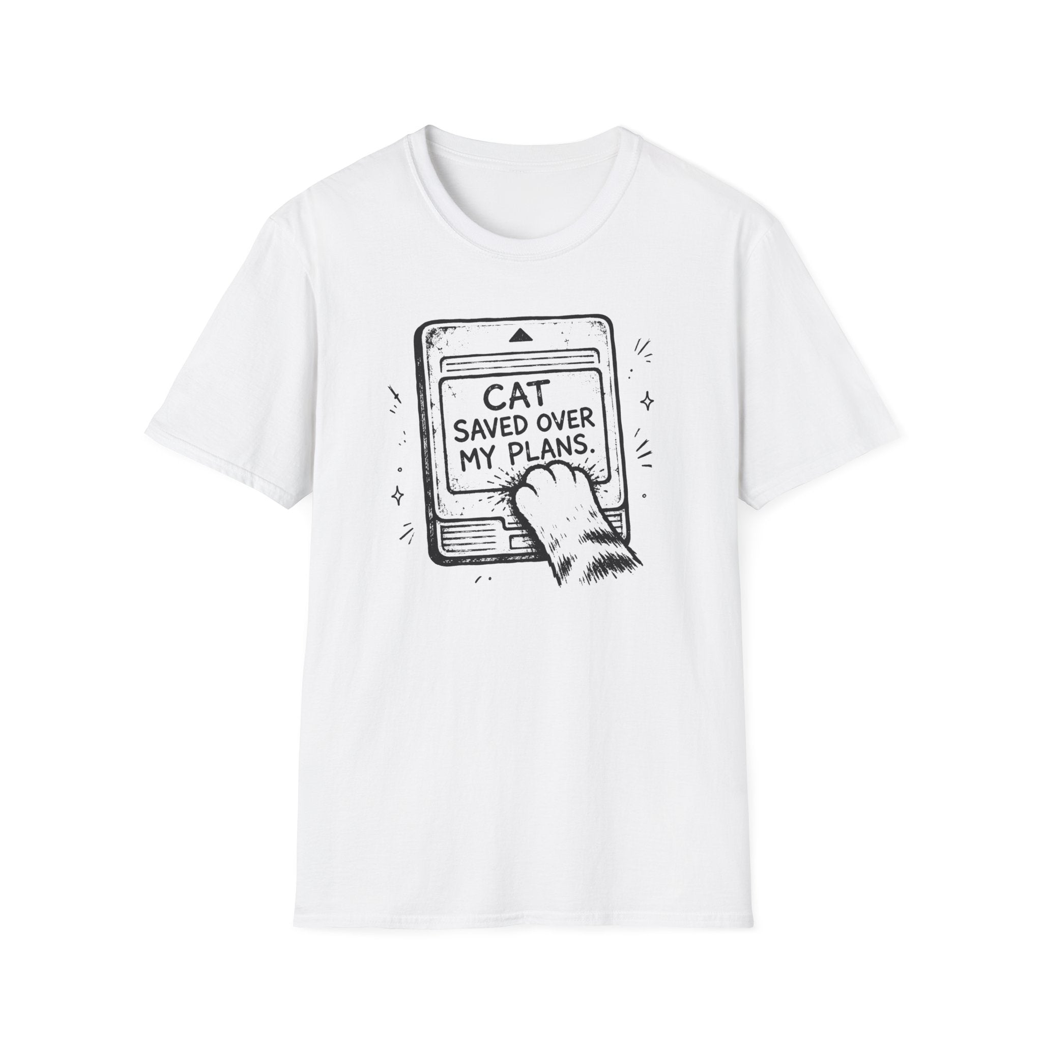 Cat Saved Over My Plans T-shirt