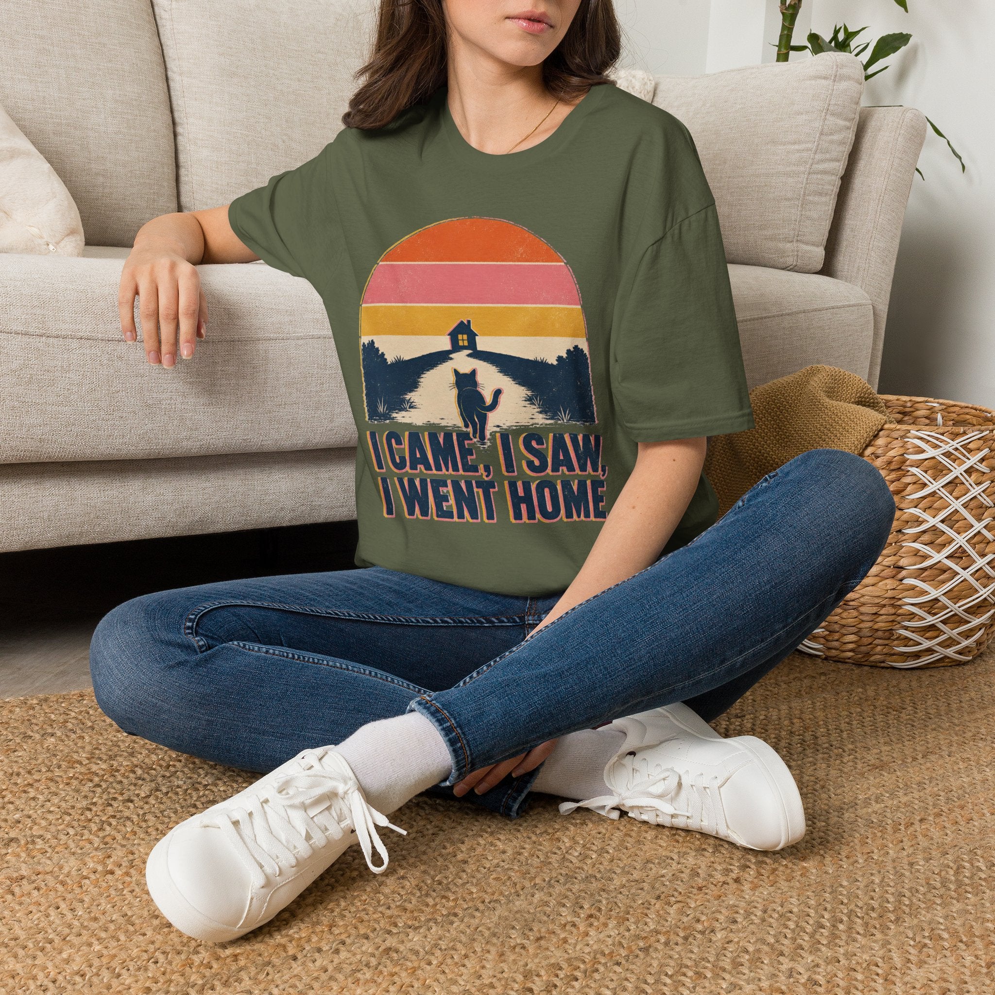 I Came I Saw I Went Home T-SHIRT