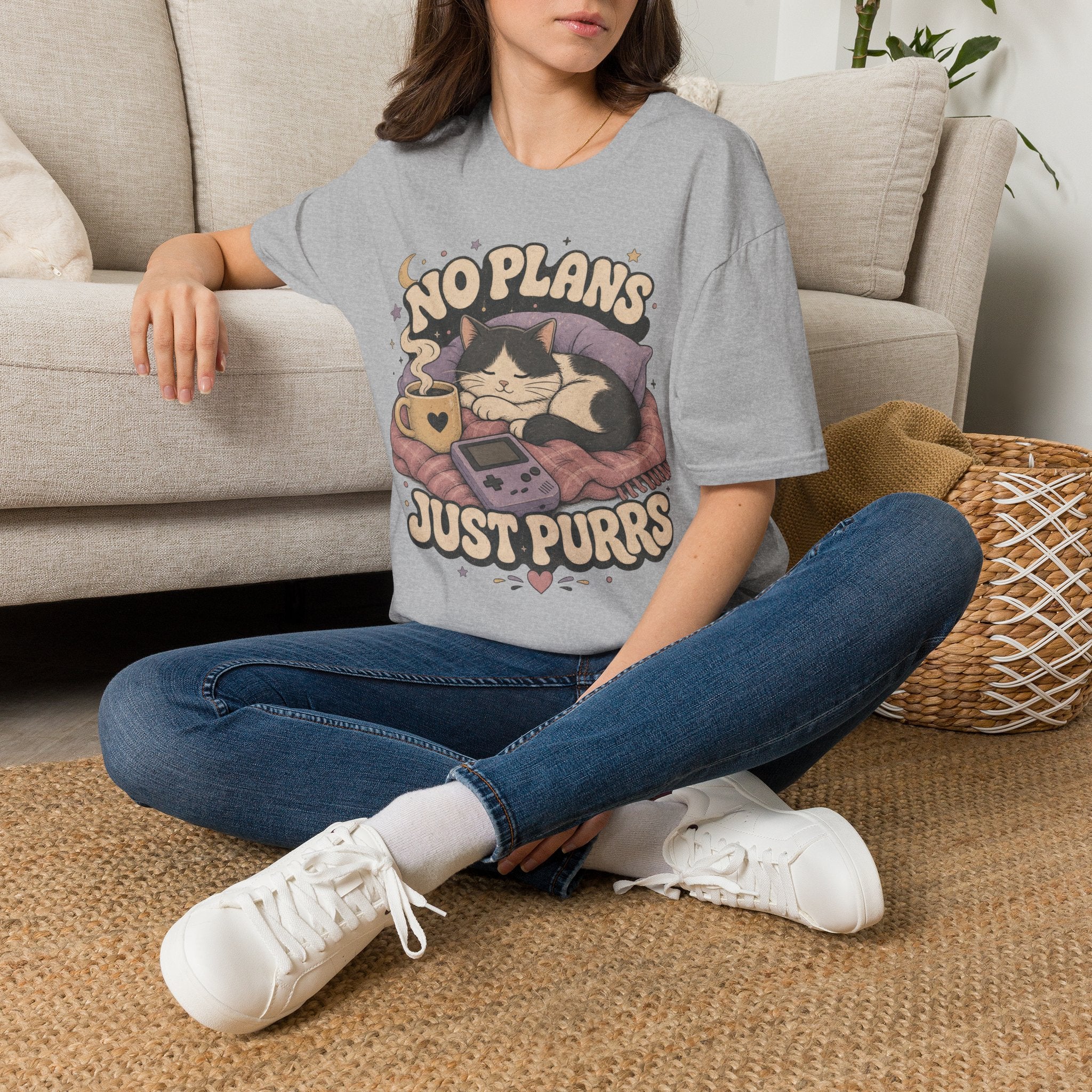 No Plans Just Purrs T-SHIRT