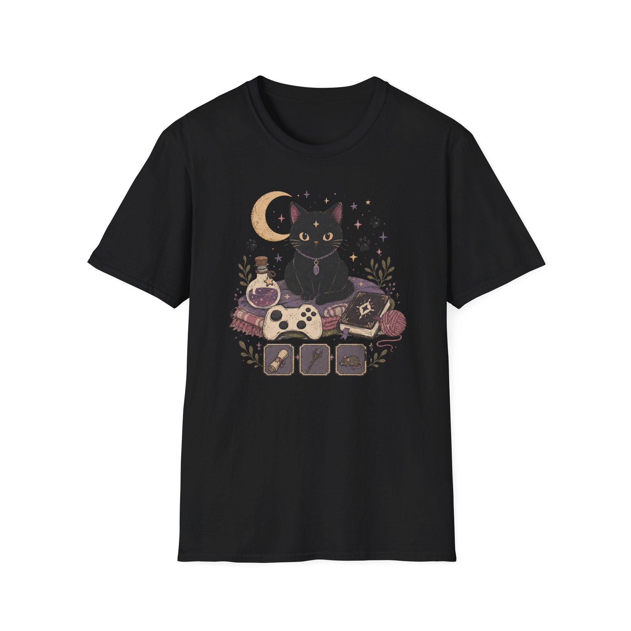 Witchy Gamer Familiar T-shirt