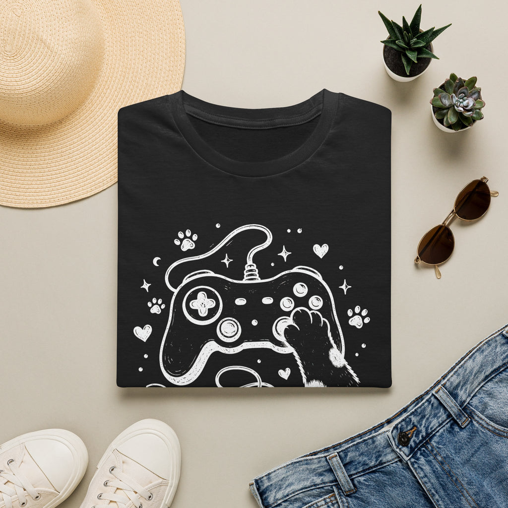 Paw Button Chaos T-shirt