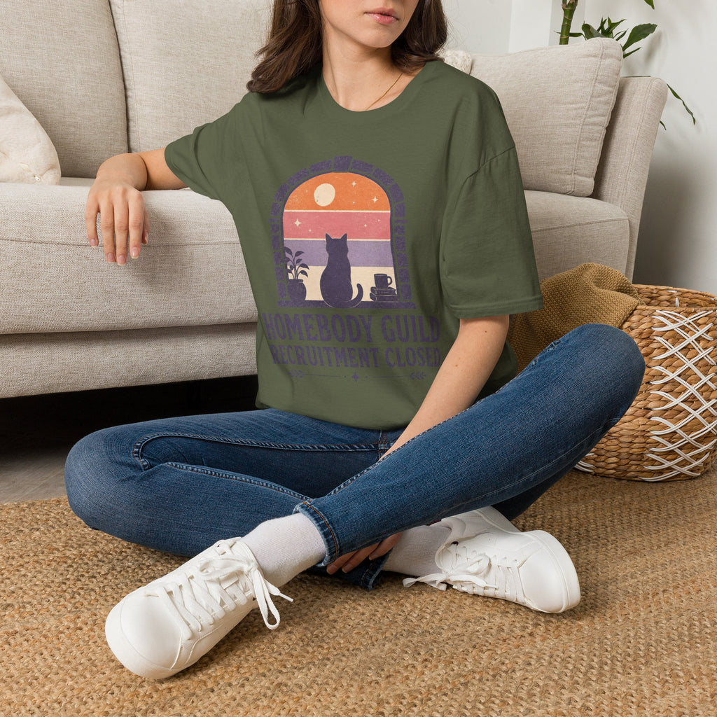 Homebody Guild Recruitment Closed T-SHIRT