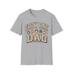Cozy Cat Dad T-shirt