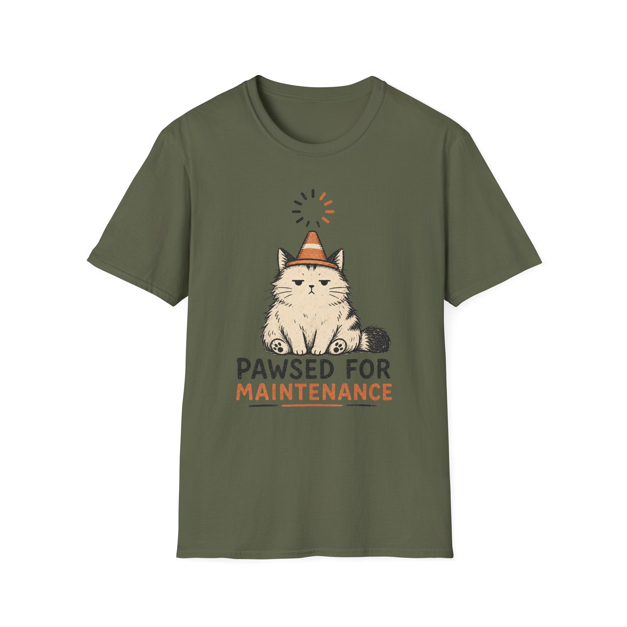 Pawsed For Maintenance T-SHIRT