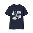 Cozy Familiar Sketch Sheet T-SHIRT