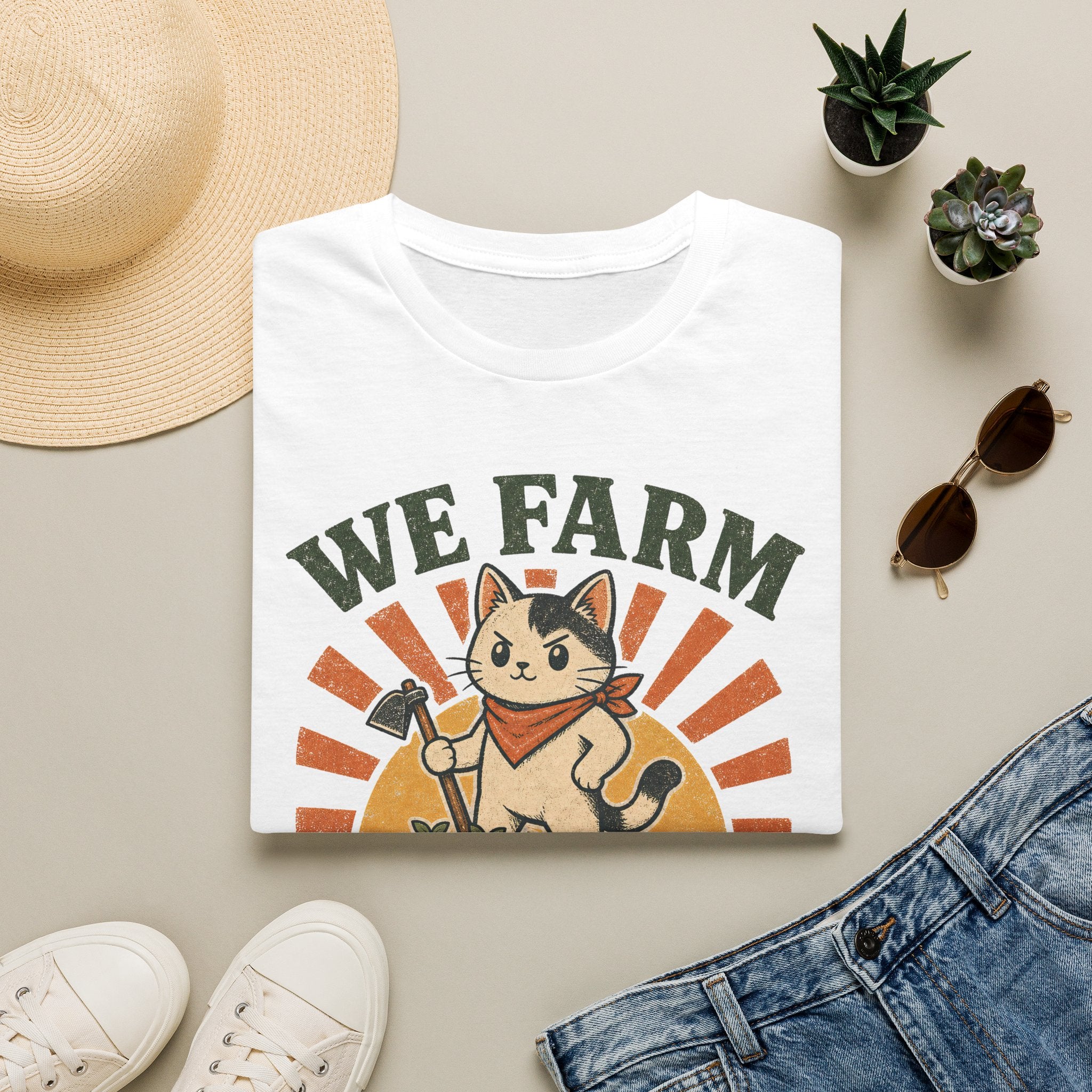 We Farm At Dawn T-SHIRT