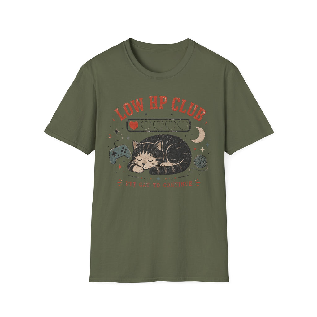 Low HP Cat Club T-shirt