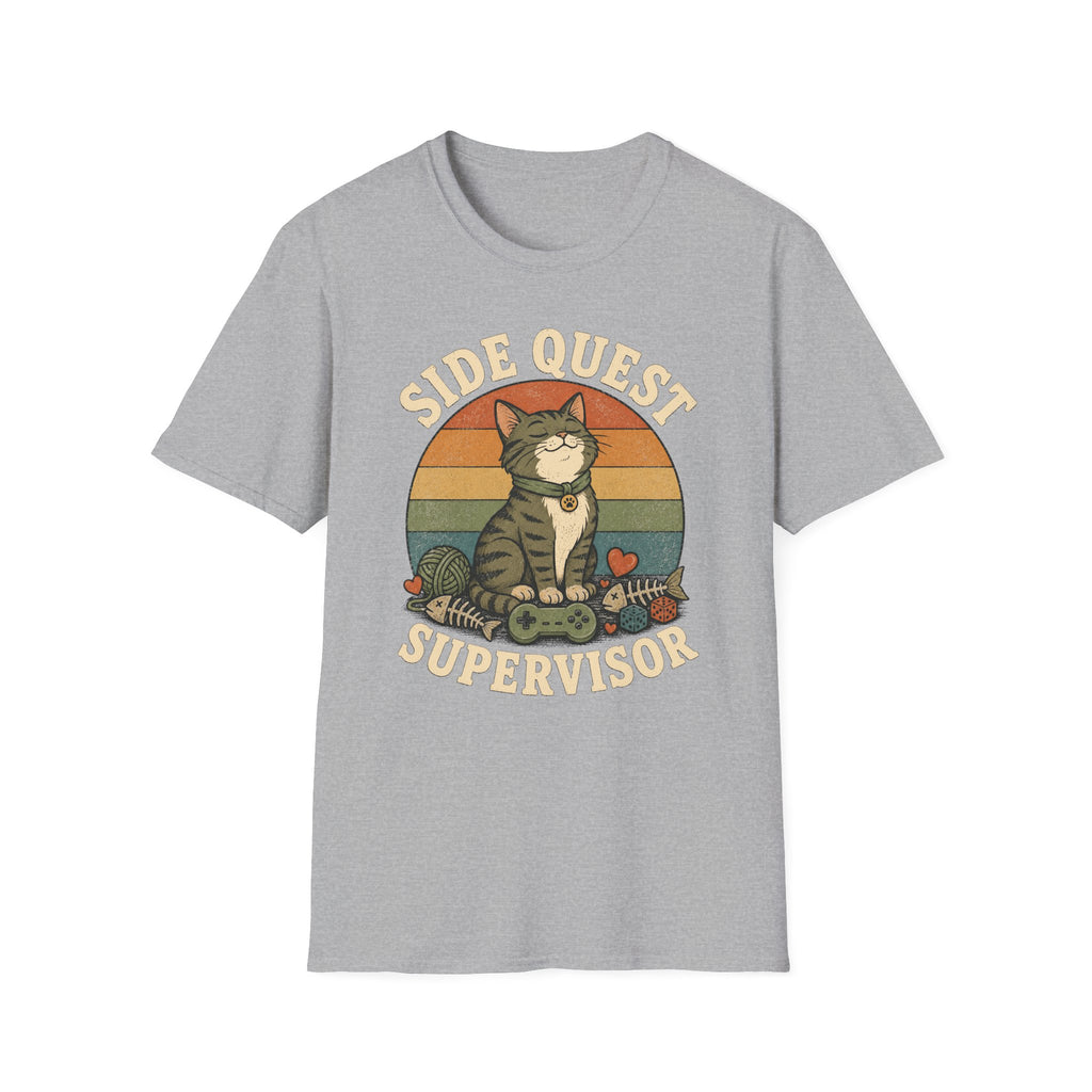 Side Quest Supervisor T-shirt