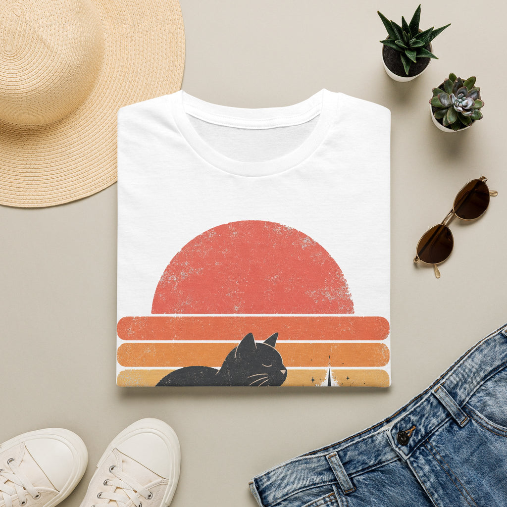 Save Point Sunset Cat T-SHIRT