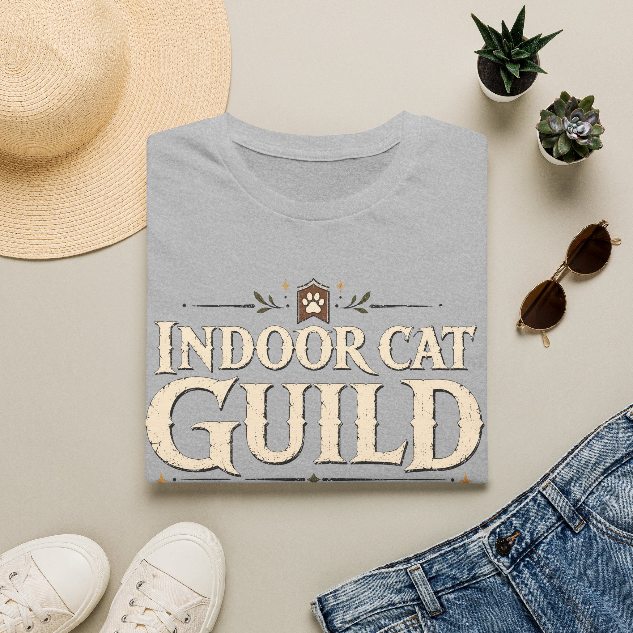 Indoor Cat Guild T-shirt