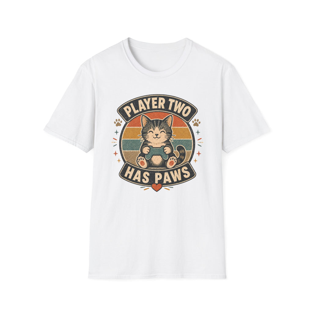 Player Two Has Paws T-shirt