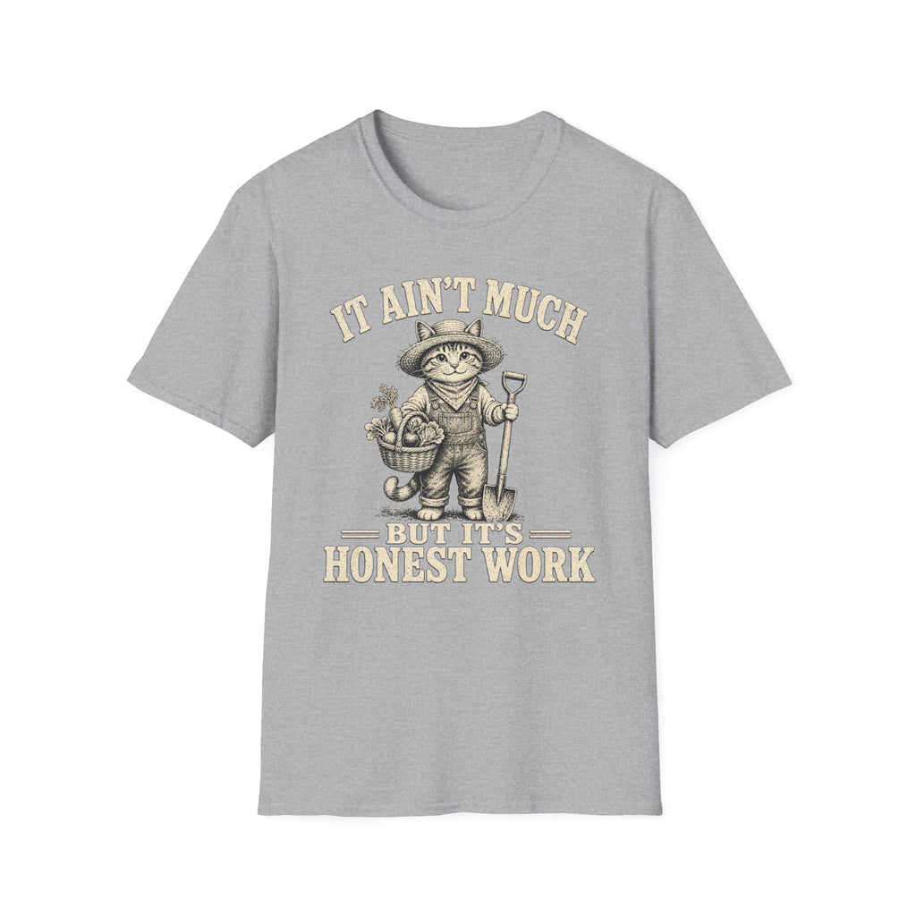 Honest Work Farming Cat T-SHIRT