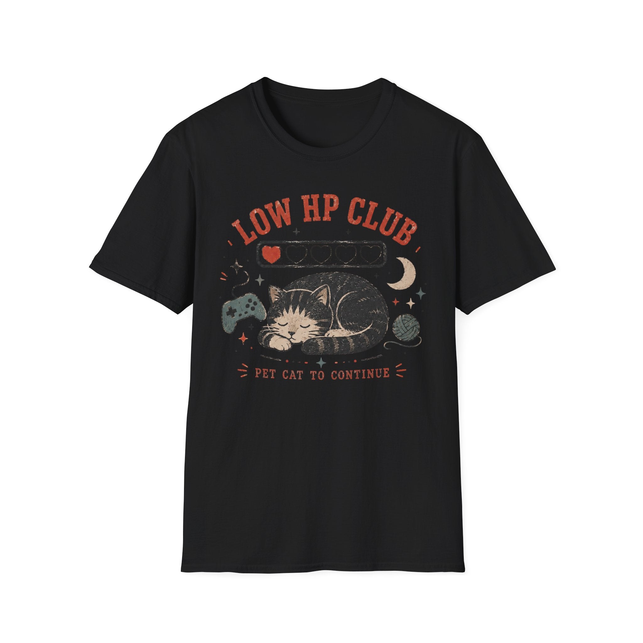 Low HP Cat Club T-shirt