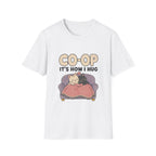 Co-Op Its How I Hug - Two Cats Couch T-SHIRT
